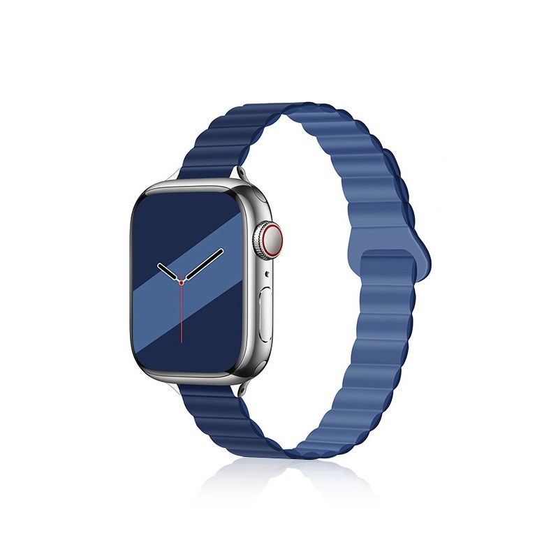 アップルウォッチバンド 磁吸式シリコン スポーツバンド