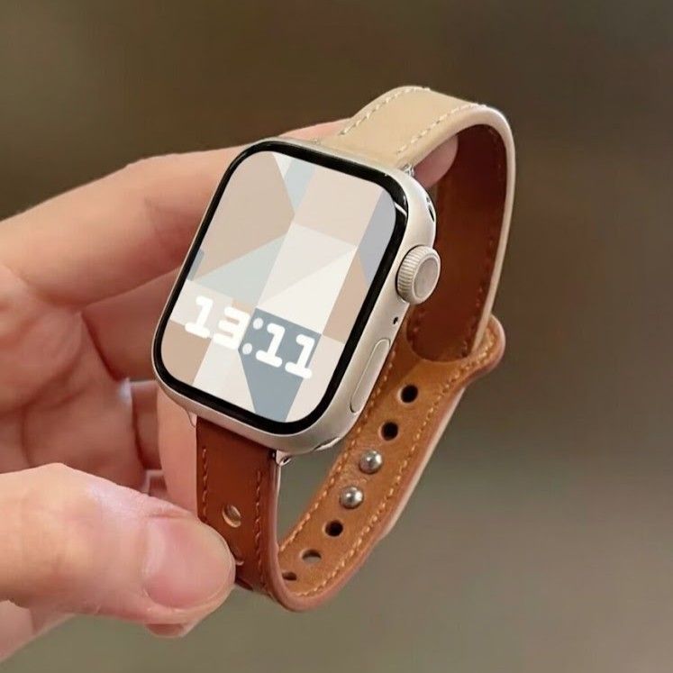 アップルウォッチバンド ディズニーキャラクター レザーバンド