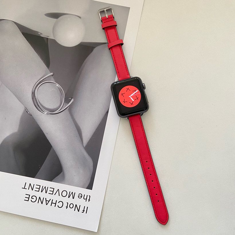 アップルウォッチバンド 高級レザーバンド