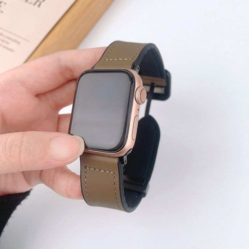 アップルウォッチバンド アップルウォッチ 多色レザーバンド