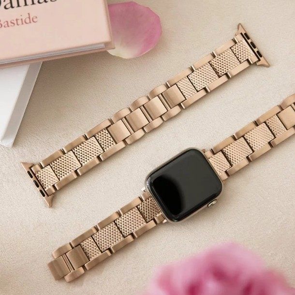 アップルウォッチバンドチタン 高級感あふれる多様なメタルバンド