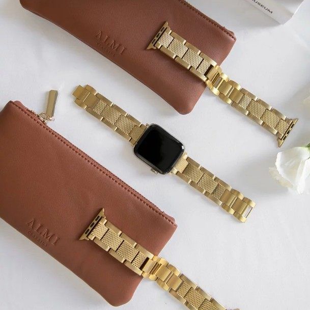 アップルウォッチバンドチタン 高級感あふれる多様なメタルバンド