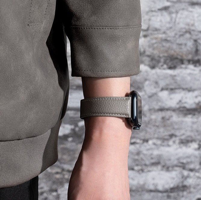 アップルウォッチバンド 本革 レザー 磁気吸着 高級デザイン