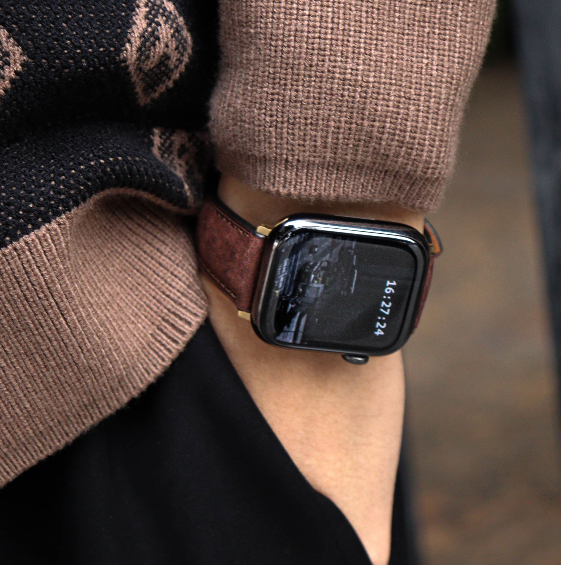 アップルウォッチバンドレザー 職人仕立て上質革バンド