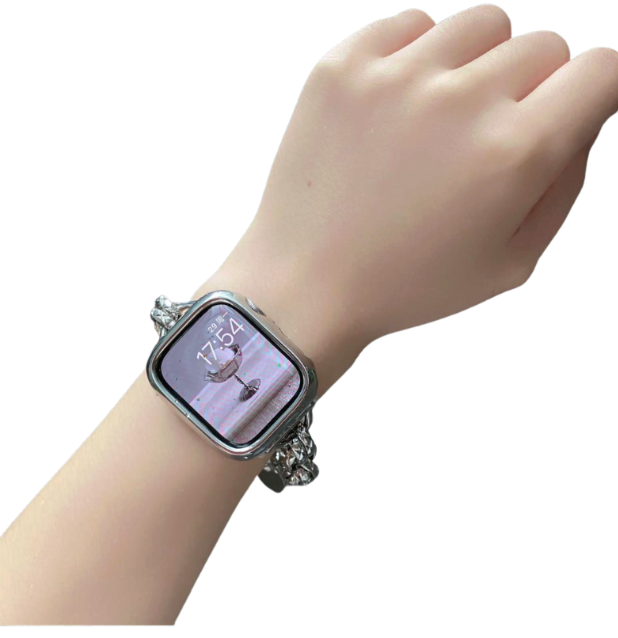 アップルウォッチバンド エレガントチェーンリンク