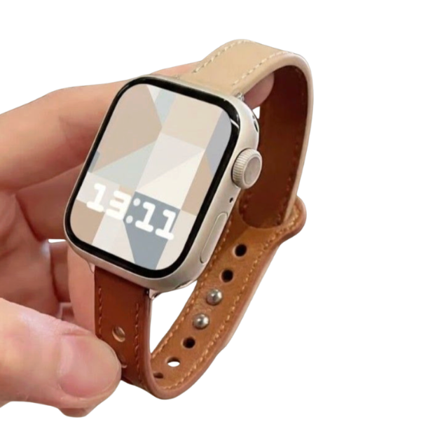 アップルウォッチバンド ディズニーキャラクター レザーバンド