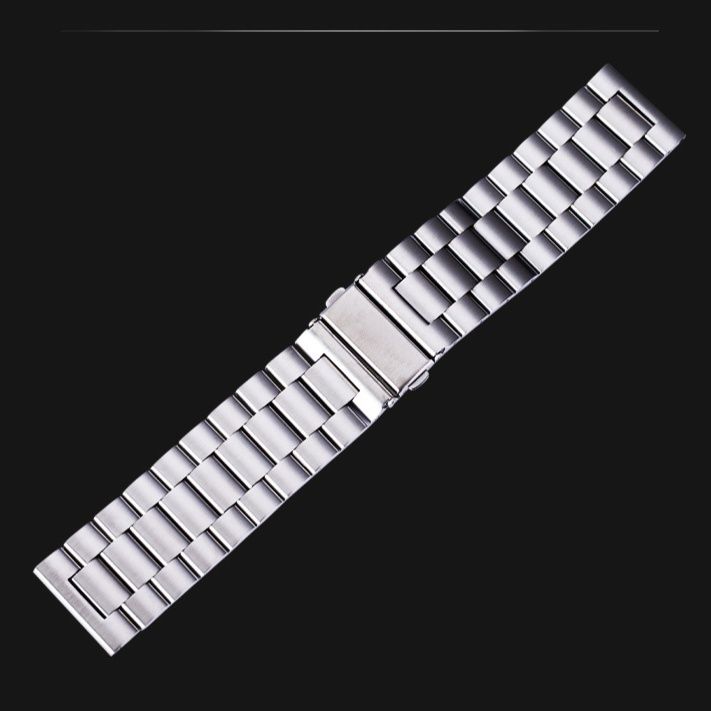 アップルウォッチバンド 三連ステンレス金属製替えベルト