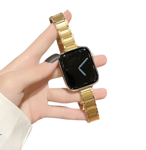 アップルウォッチバンド ステンレス 細身で上品なメタルバンド