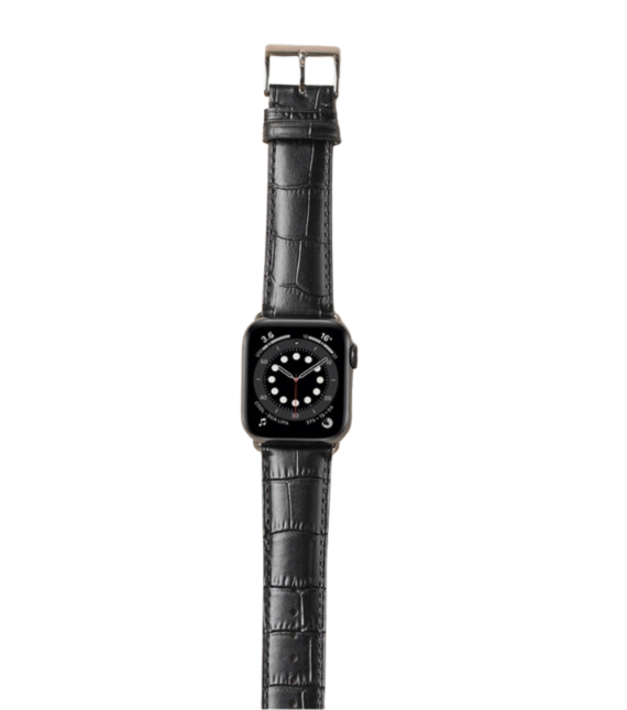 アップルウォッチバンド 高級牛革型押しウォッチバンド
