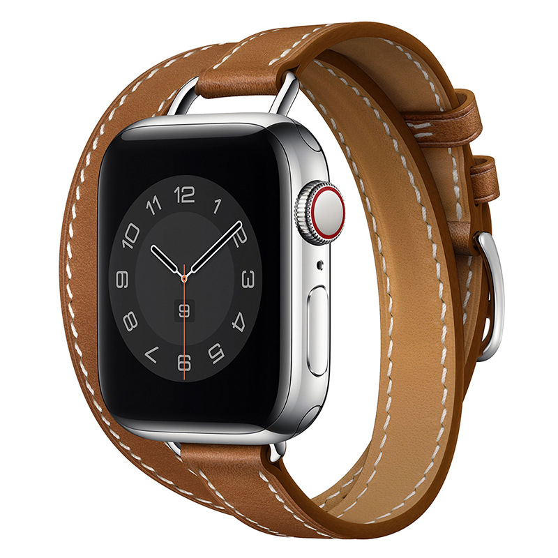 アップルウォッチバンド 本革ダブルツアーアップルウォッチバンド