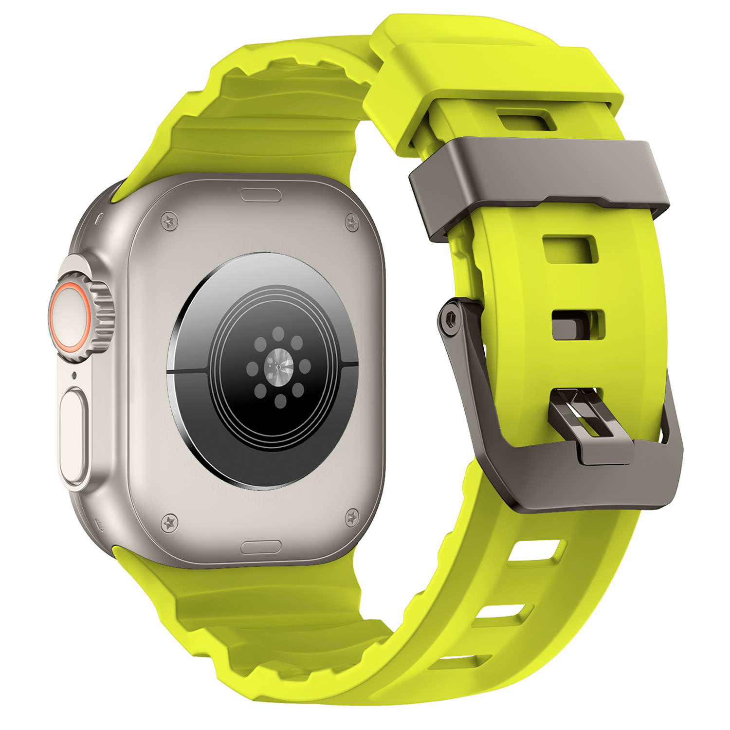 アップルウォッチバンド 頑丈保護ケース一体型スポーツバンド