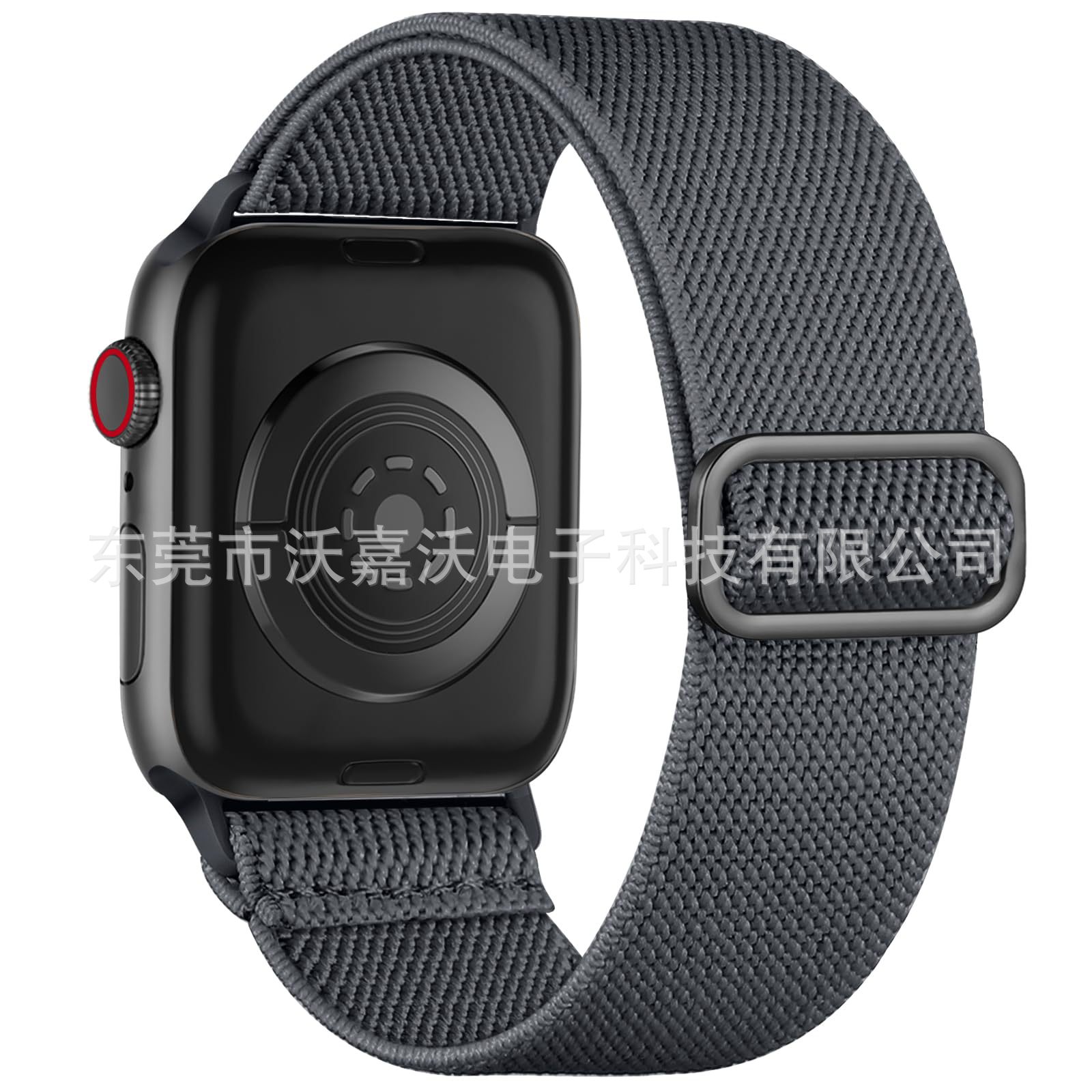 アップルウォッチバンド 編み込みナイロン伸縮式ソロループ型時計バンド