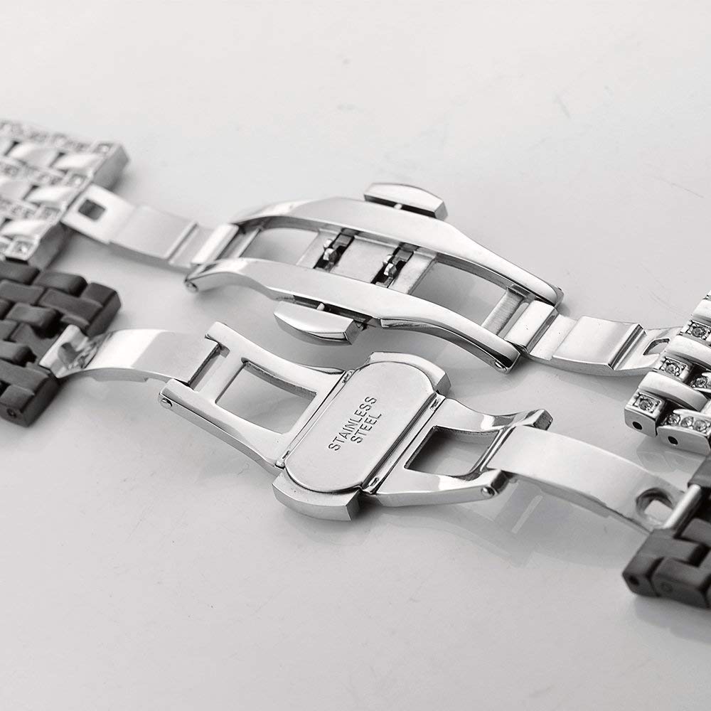 アップルウォッチバンド 高級ジルコニア セラミック時計バンド 42mm