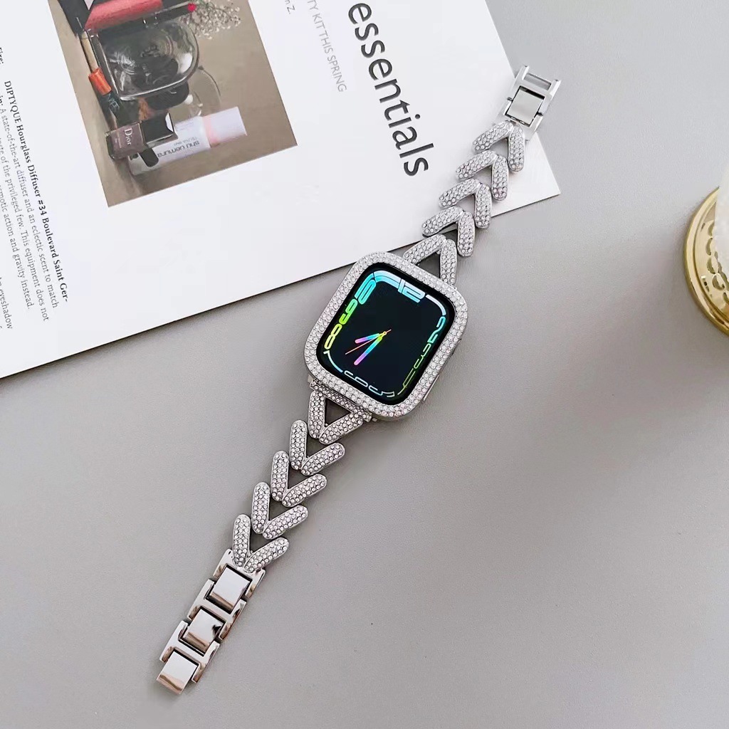 アップルウォッチバンド ステンレス チェーン ベルト 時計 交換 ストラップ