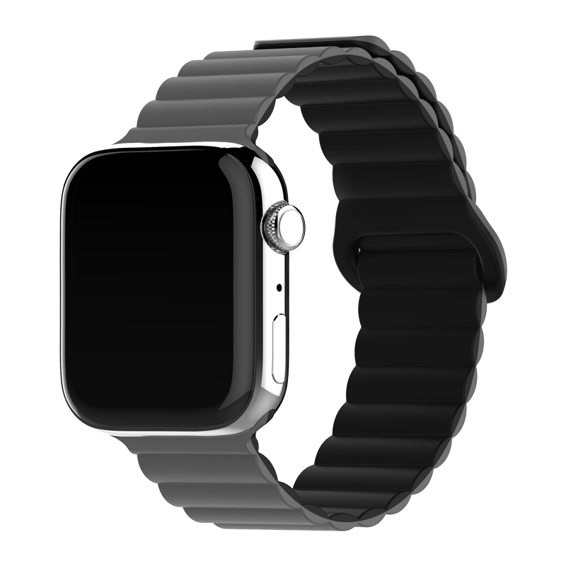 アップルウォッチバンド ウェーブリブ シリコンバンド