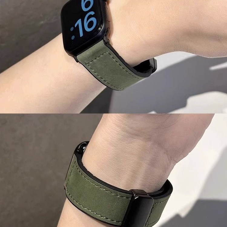 アップルウォッチバンド 二重巻きレザーベルト本革仕様時計替えバンド