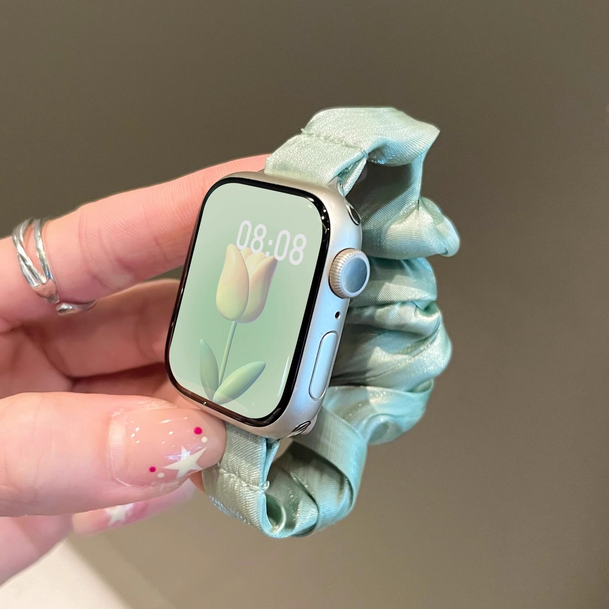 アップルウォッチバンド なめらかシャーリングバンド