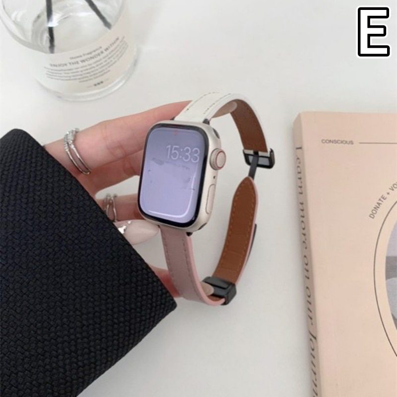 アップルウォッチバンド 本革ツートンカラー アップルウォッチ用レザーバンド