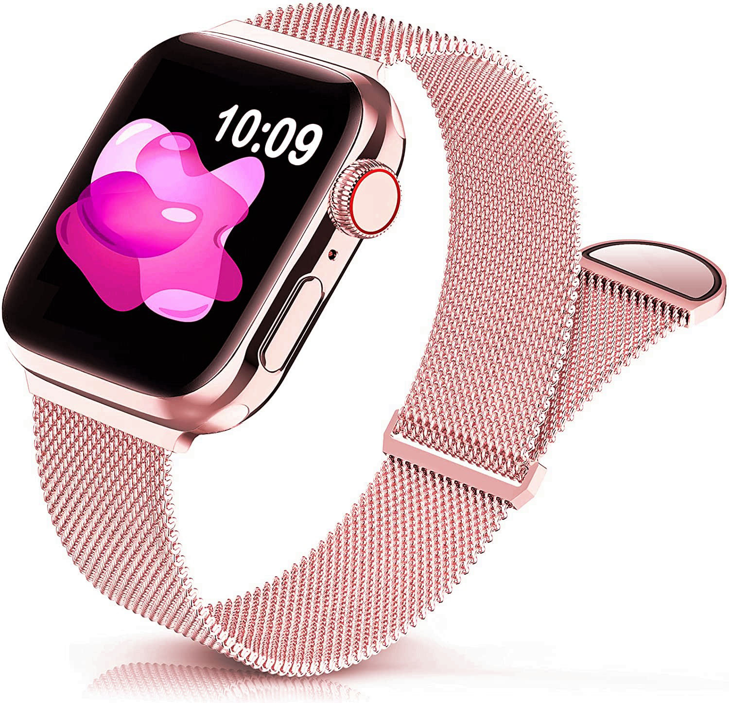 アップルウォッチバンド ステンレス製磁石式交換バンド 全機種対応