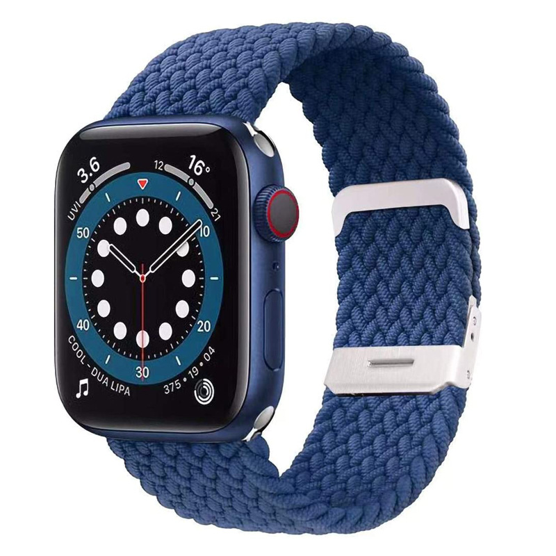 アップルウォッチバンド ナイロン編み込み時計替えベルト