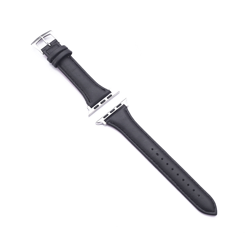 アップルウォッチバンド 本革ステッチデザイン交換用時計ベルト