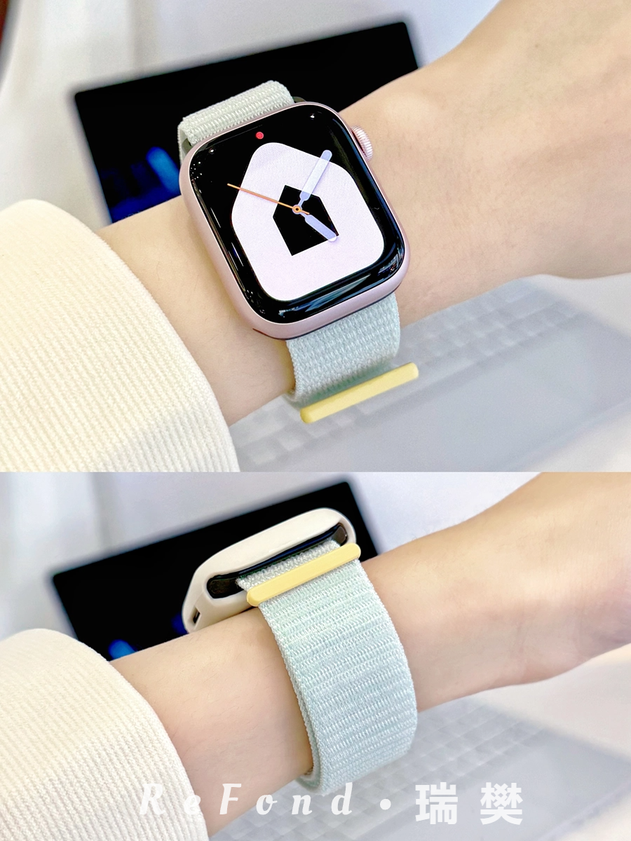 アップルウォッチバンド さわやかナイロンループバンド