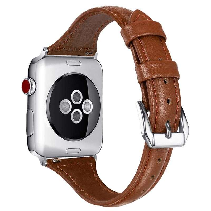 アップルウォッチバンド 細身レザーバンド アップルウォッチ用交換ベルト