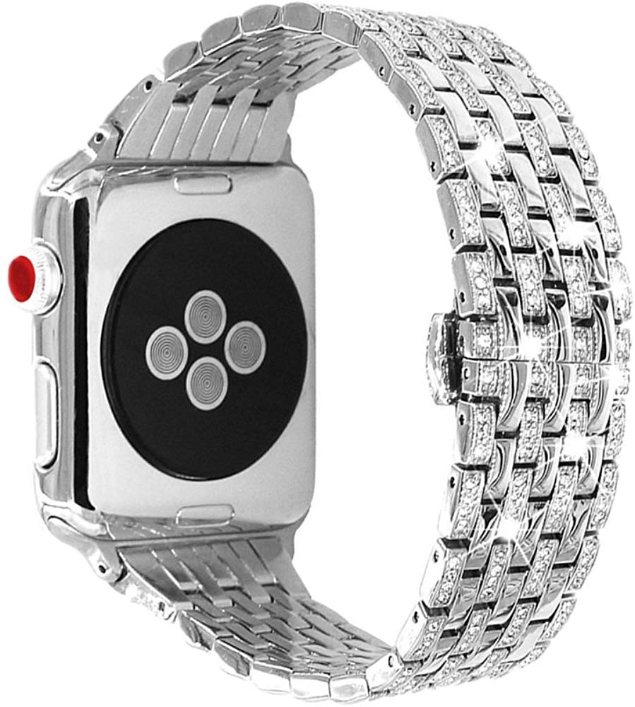 アップルウォッチバンド 高級ジルコニア セラミック時計バンド 42mm