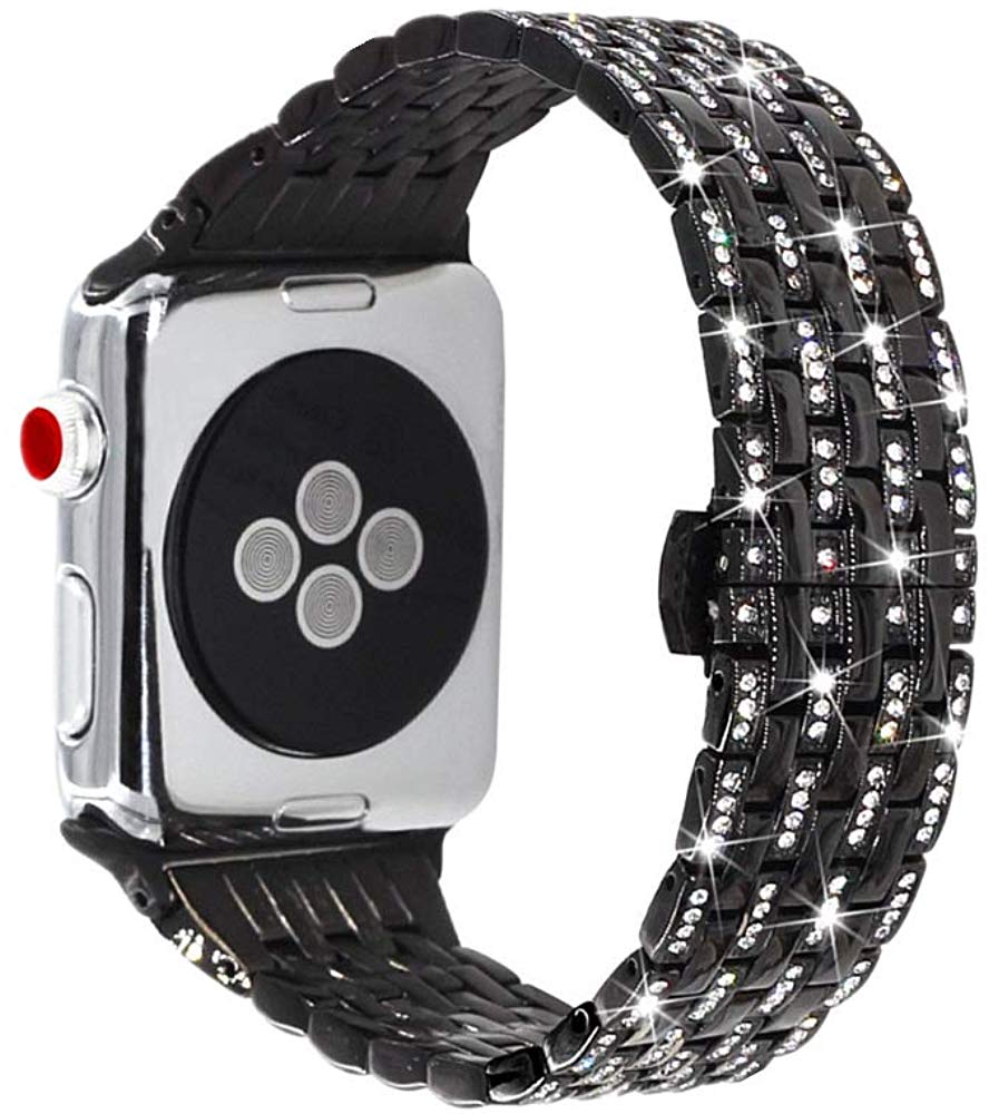 アップルウォッチバンド 高級ジルコニア セラミック時計バンド 42mm