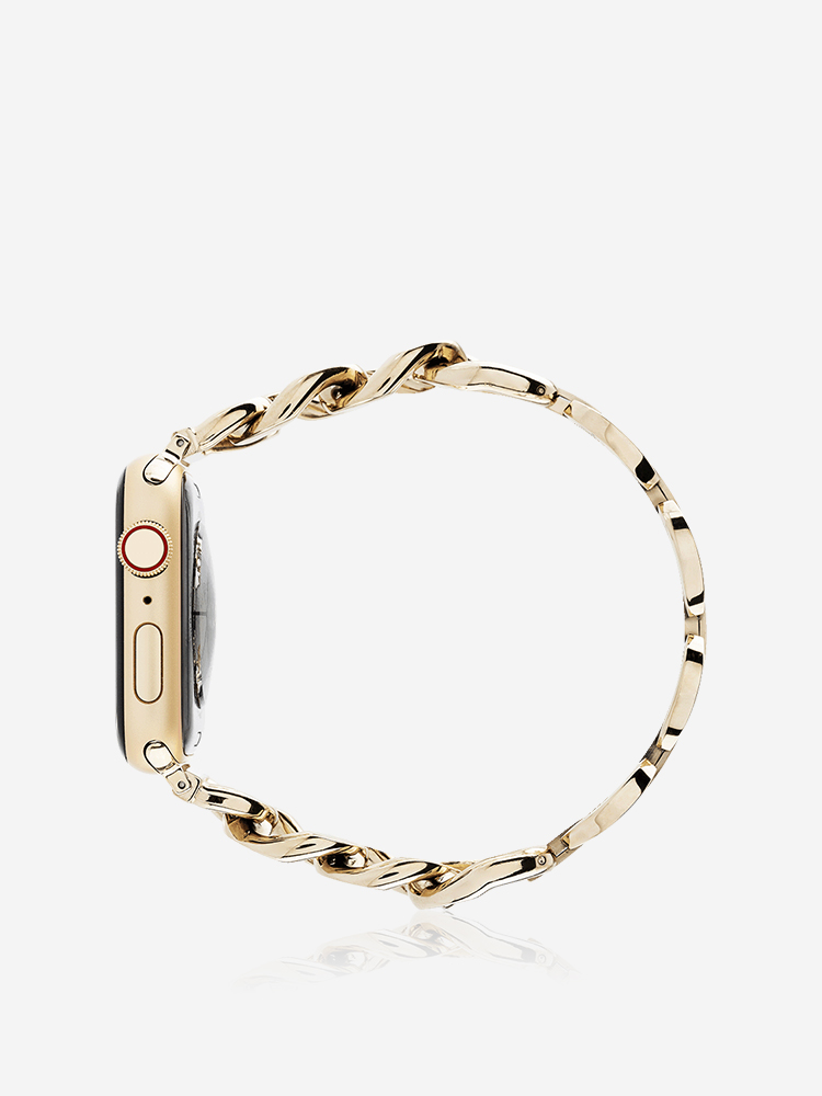 アップルウォッチバンド 高級チェーンリンクバンド