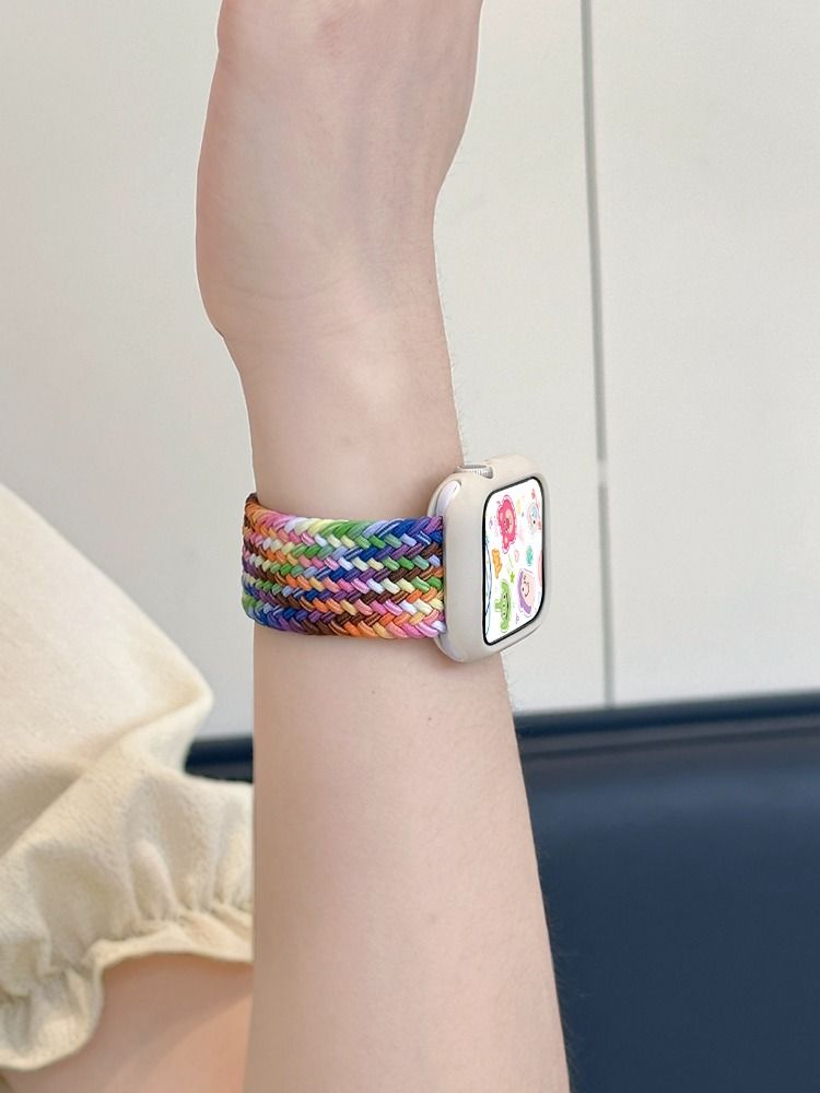アップルウォッチバンド 伸縮性メッシュバンド