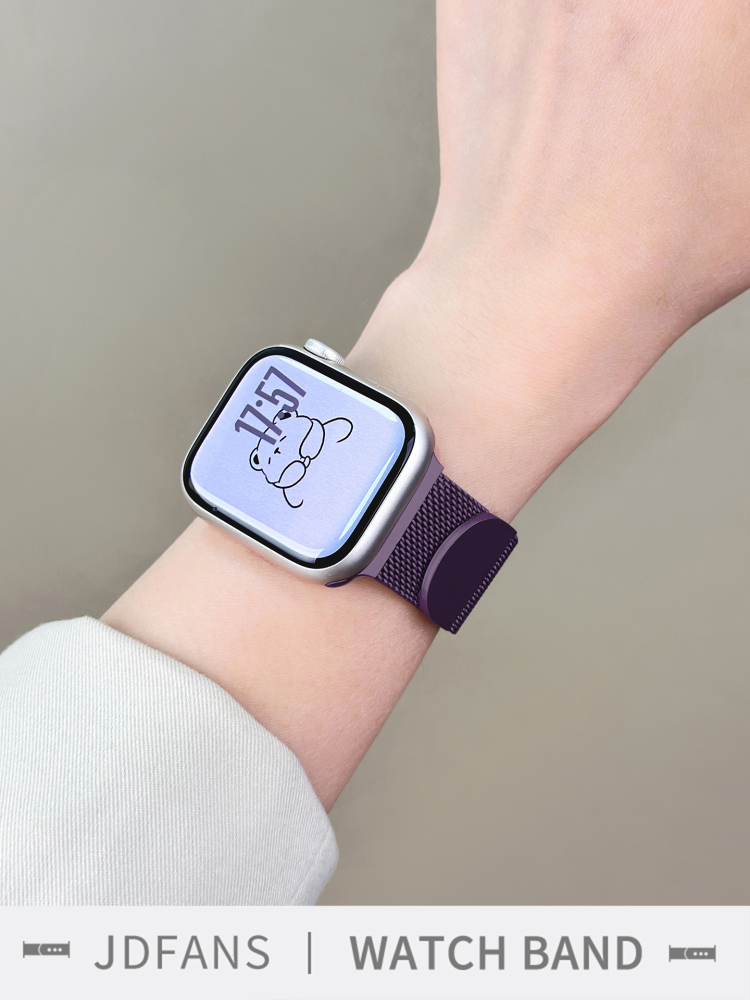 アップルウォッチバンド 上質メッシュチタンバンド