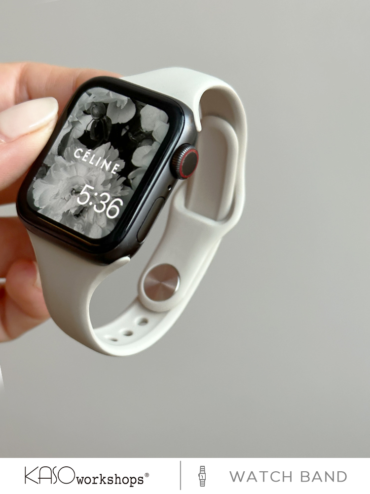 アップルウォッチバンド なめらかシリコンバンド