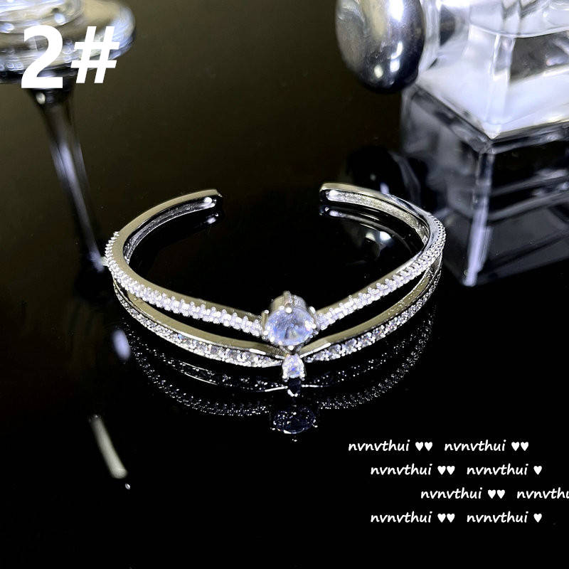 王冠モチーフ シルバーバングル 上品 レトロ 韓国風 軽量