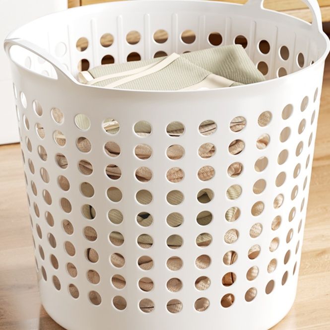 通気性抜群 収納ランドリーバスケット