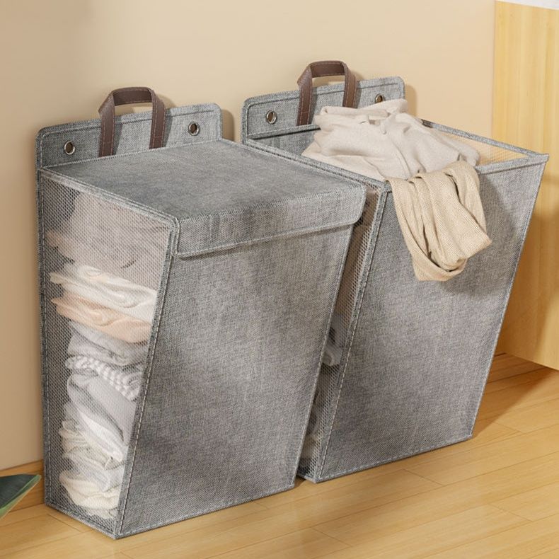 折りたたみ式収納ランドリーバスケット