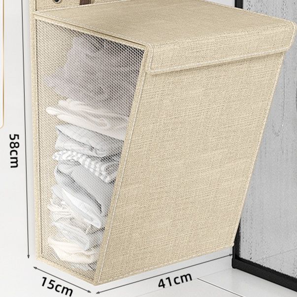 折りたたみ式収納ランドリーバスケット