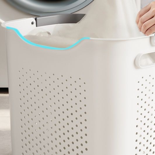 通気口付き防湿ランドリーバスケット