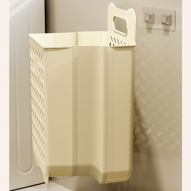 折りたたみ式壁掛けランドリーバスケット