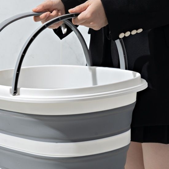 折りたたみ式収納ランドリーバスケット