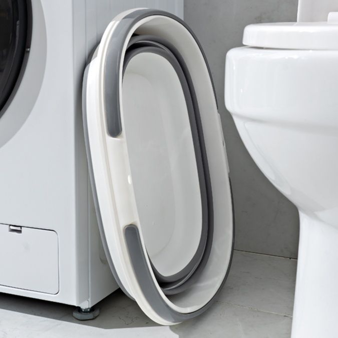 折りたたみ式収納ランドリーバスケット