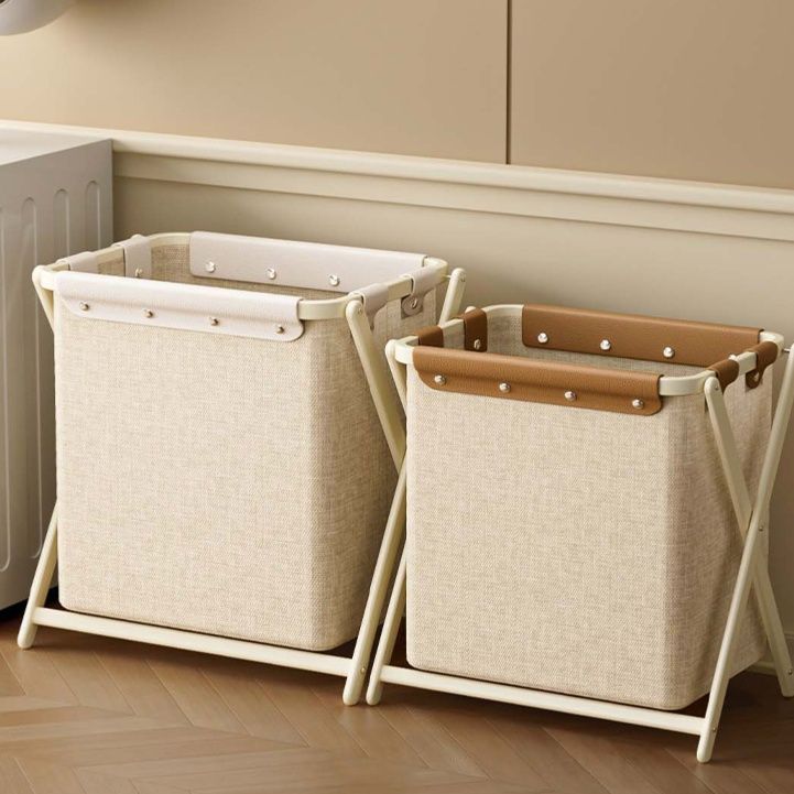 ランドリーバスケット 織り目の優美なランドリー収納