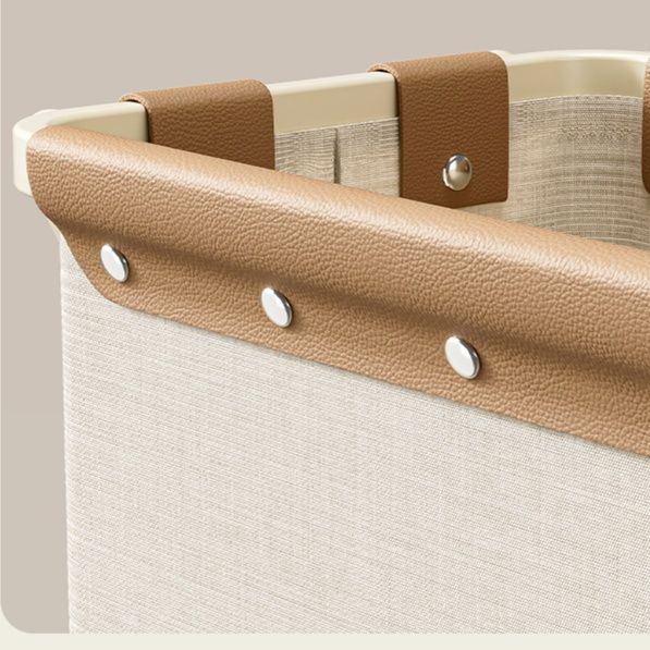 ランドリーバスケット 織り目の優美なランドリー収納