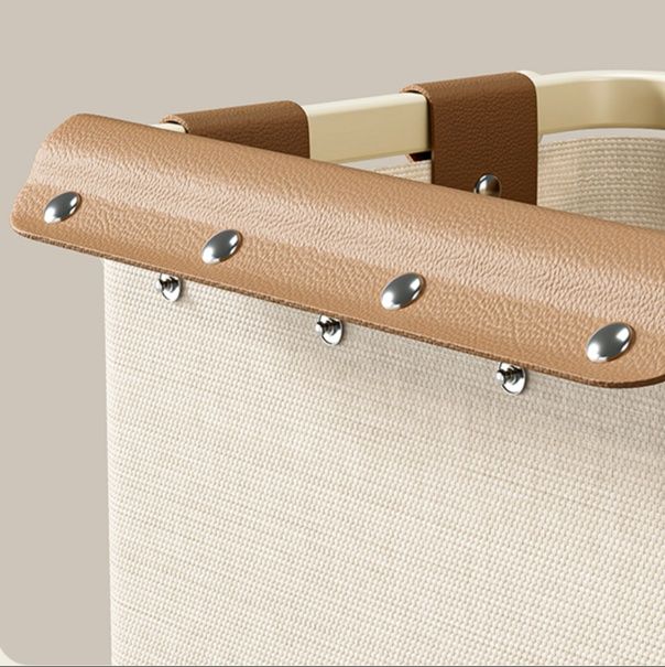 ランドリーバスケット 織り目の優美なランドリー収納