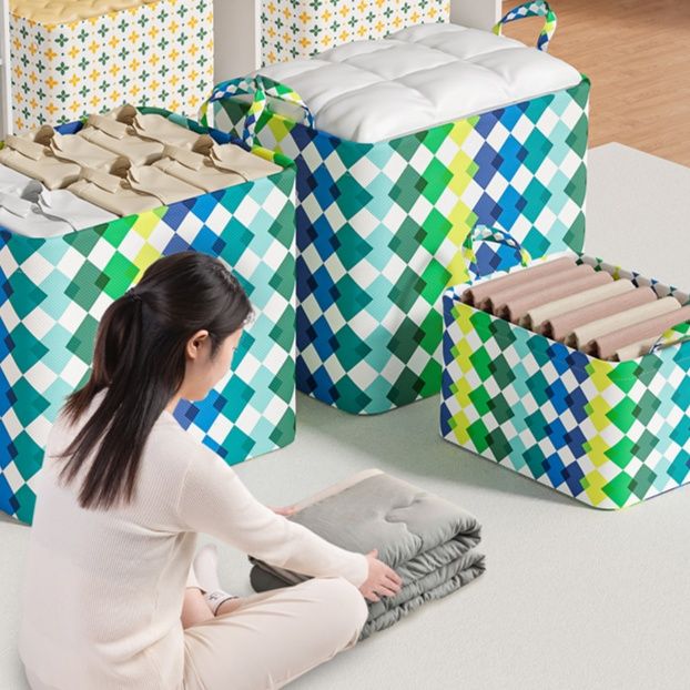 折りたたみ収納ランドリーバスケット