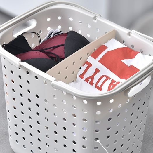 ランドリーバスケット 多機能キャスター付き収納バスケット