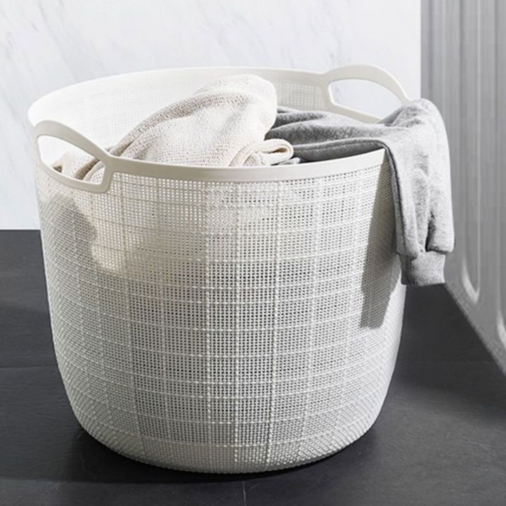 通気性抜群メッシュランドリーバスケット