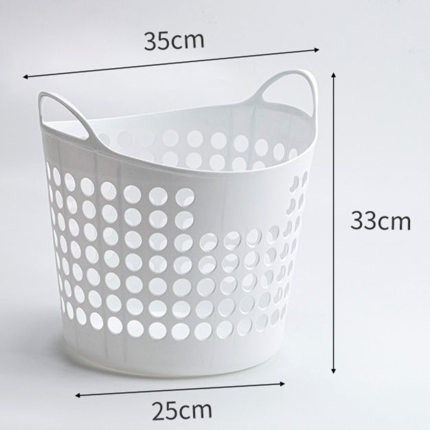 通気性抜群 収納ランドリーバスケット