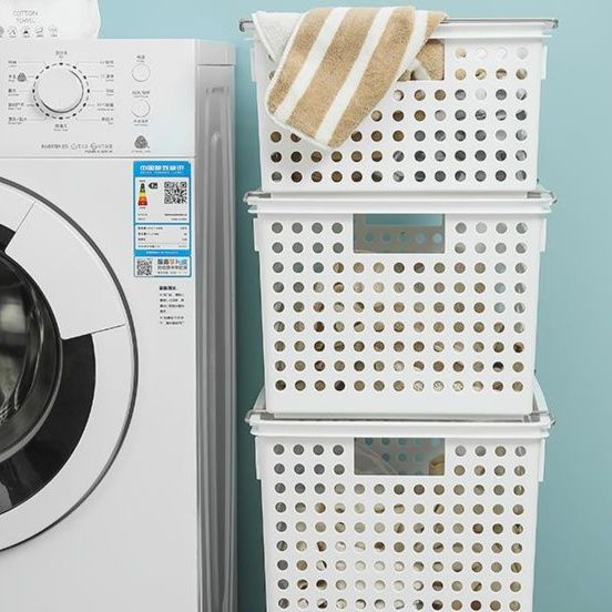 ランドリーバスケット 多機能通気性洗濯収納ボックス