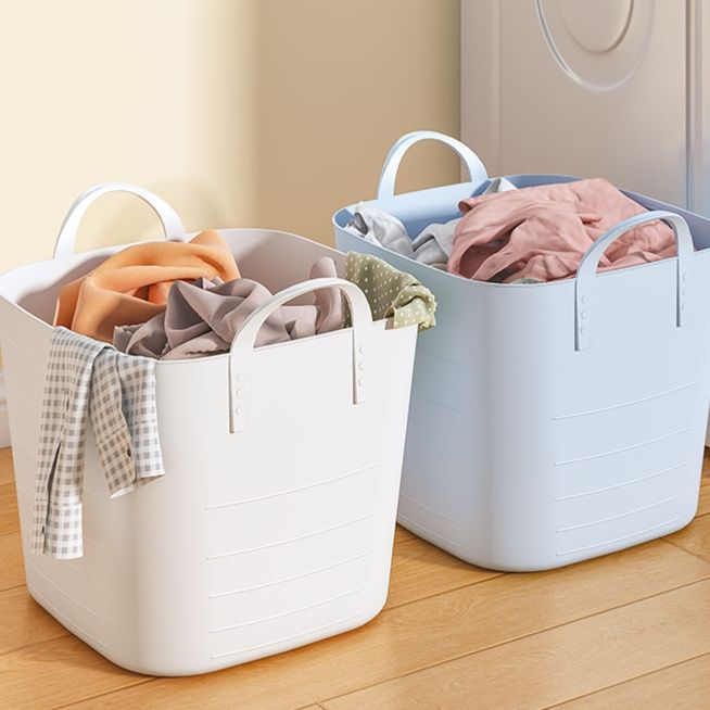 ランドリーバスケット 持ち運び簡単 柔軟収納バスケット